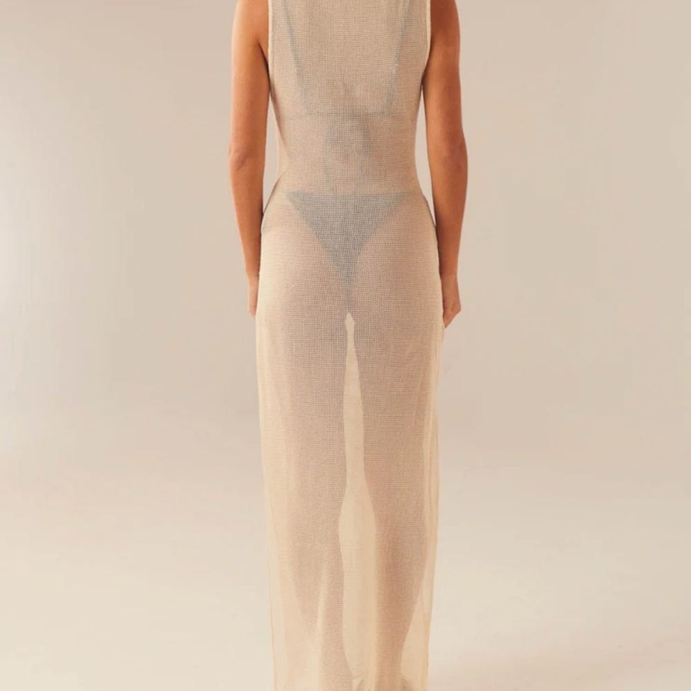 PEPPERMAYO Caught Up Maxi Dress - Beige - Picture 3 of 7